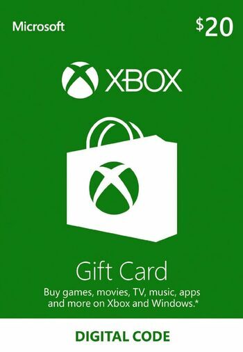 Xbox Live Gift Card 20 CAD