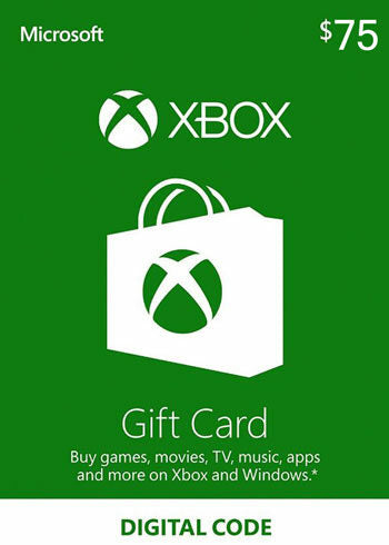 Xbox Live Gift Card 75 CAD